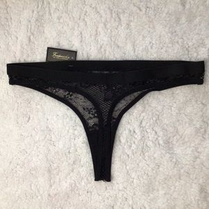 4 for $10.00 Fern Fishnet and Lace Thong